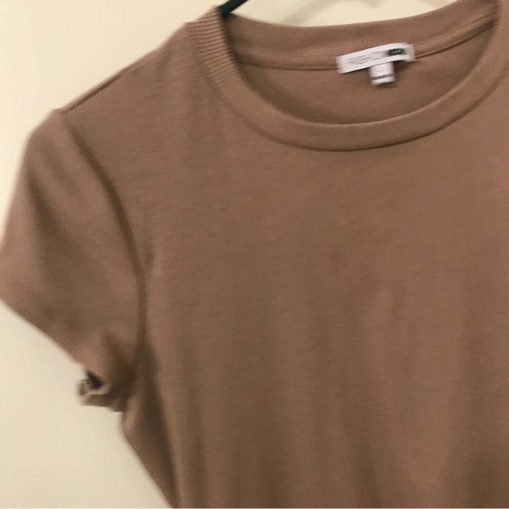 3/$15 Fashion Nova beige ribbed bodycon cutout mini dress - Picture 3 of 10